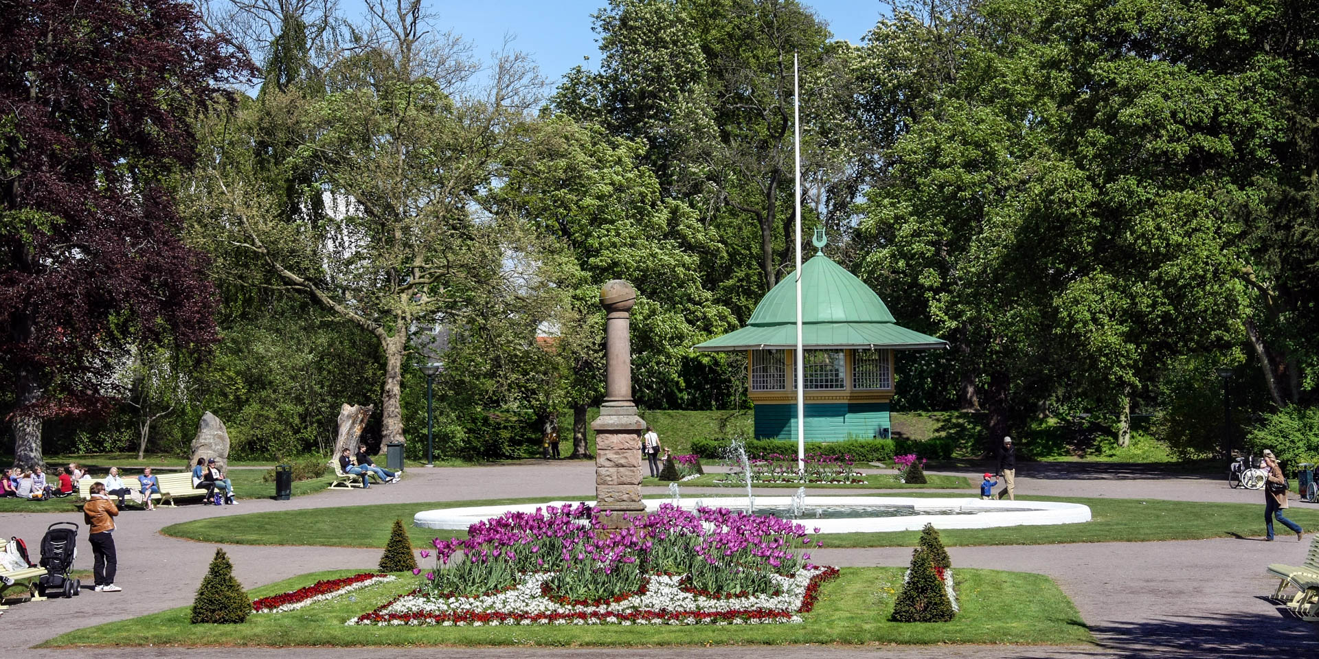 Stadsparken - City park in Lund | GuidebookSweden