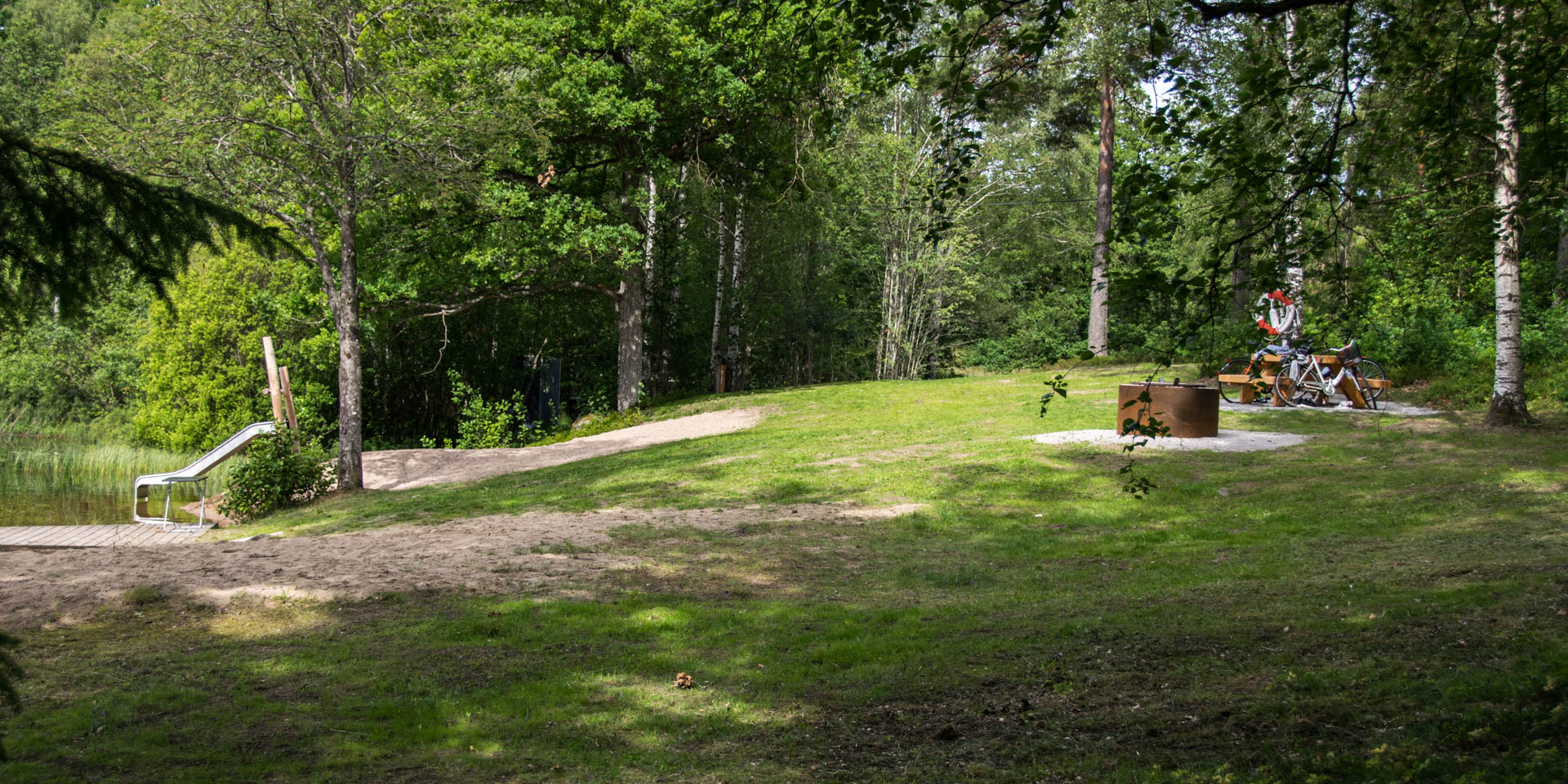 Abborrasjöns Badplats 2017