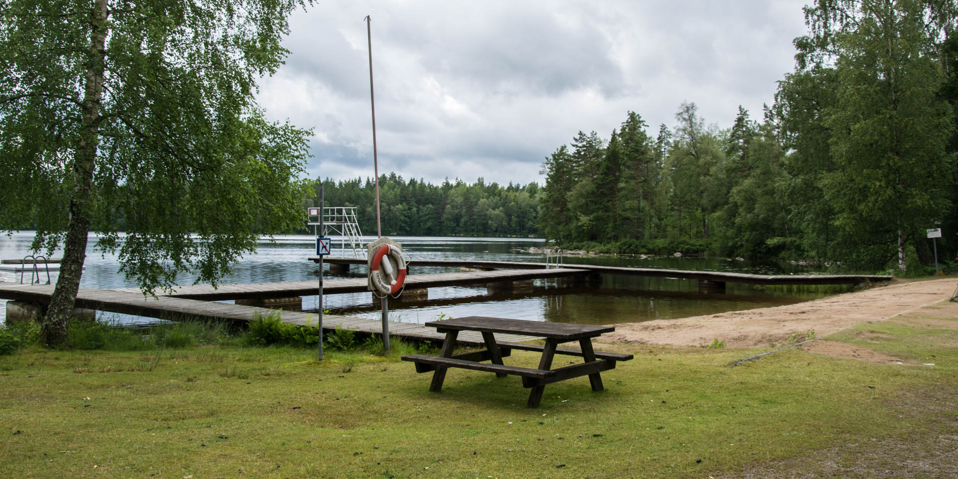 Lilla Galtsjöns Badplats 2017