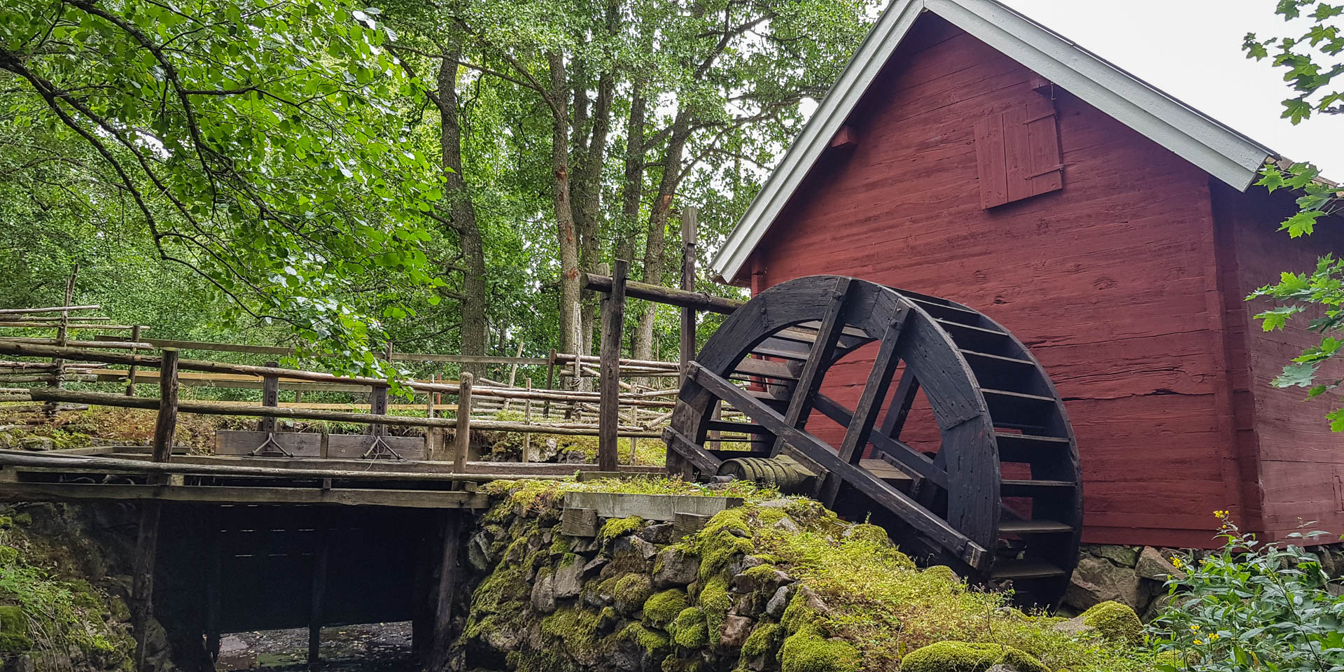 Vattenkvarnen i Norra Gullabo 2019