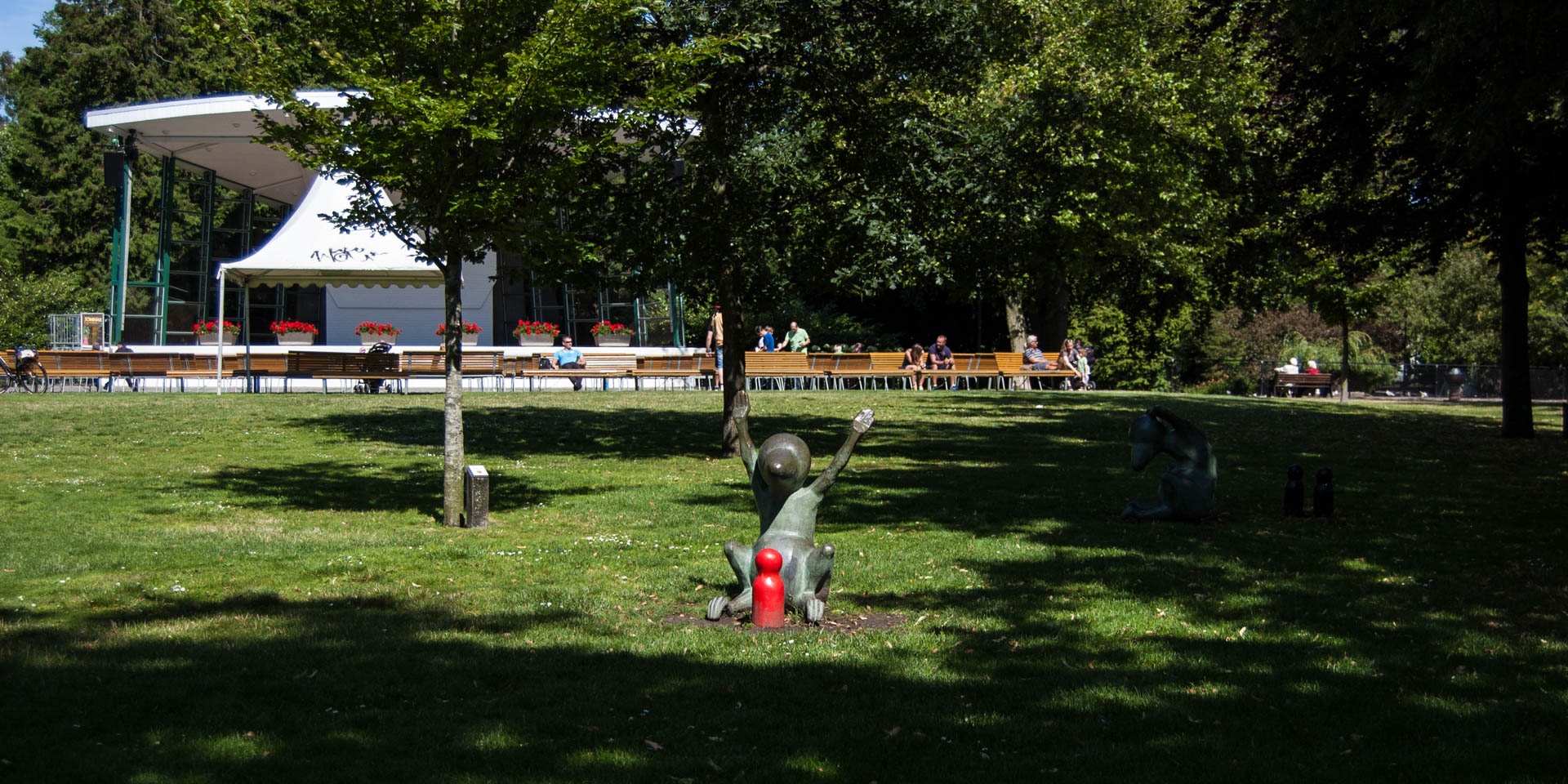 Stadsparken i Trelleborg 2015